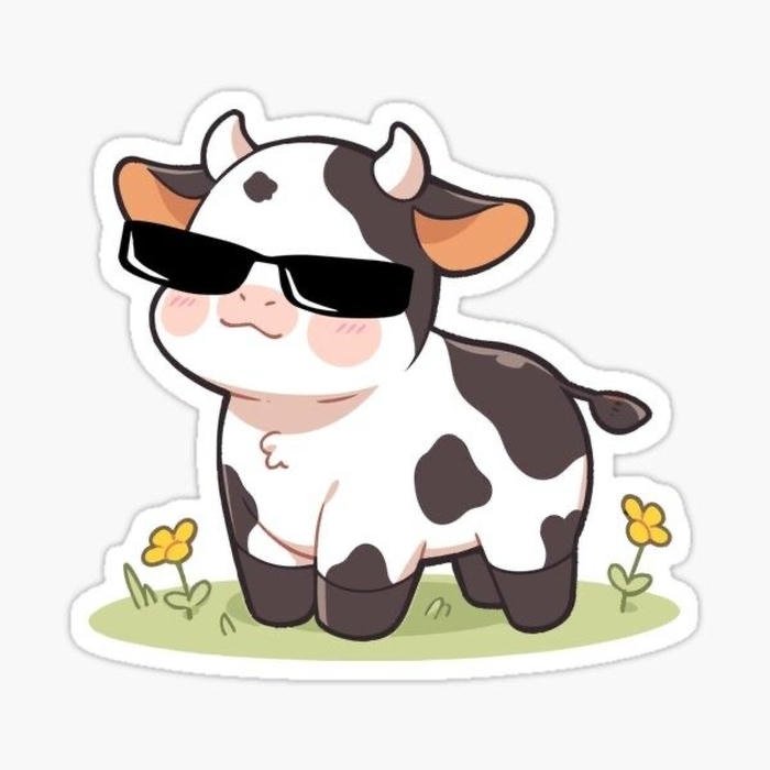 Ảnh sticker con vật cute mang tính giải trí cao