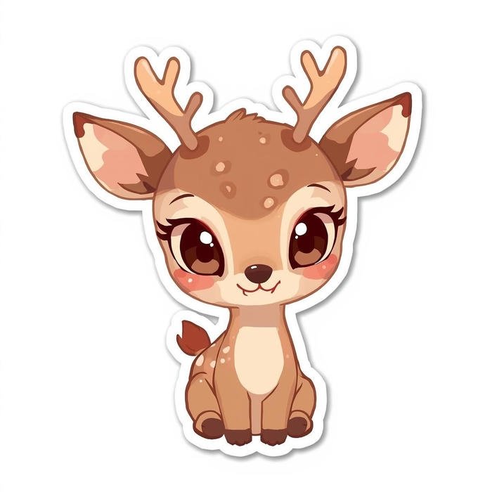 Ảnh sticker con vật cute với tạo hình sinh động