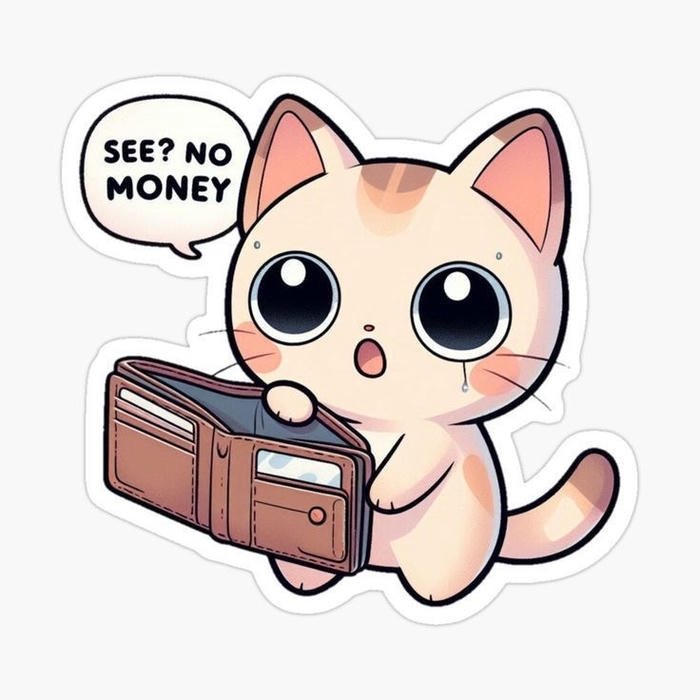 Ảnh sticker mèo có hình dáng dễ ghi nhớ