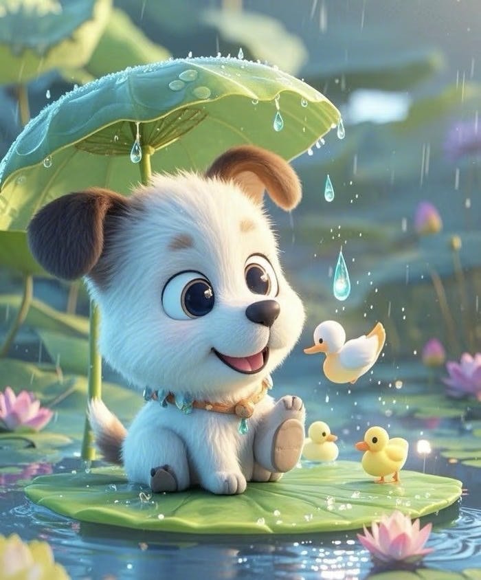 Avatar chó gương mặt dễ thương
