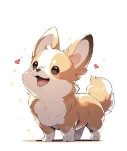 Avatar chó gương mặt thân thiện