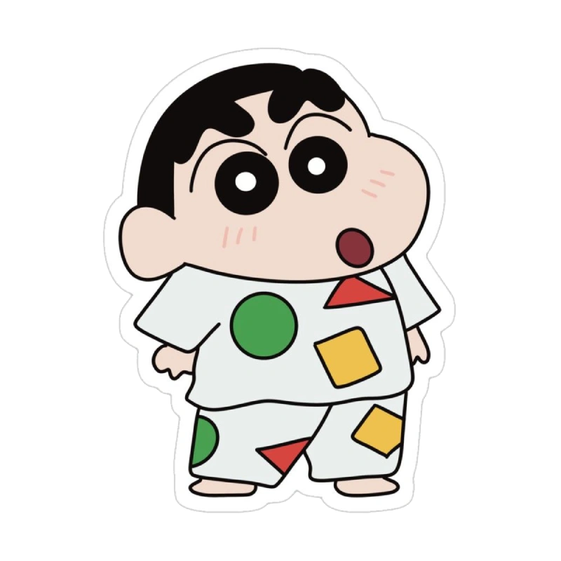 Biểu cảm sinh động giúp sticker shin nổi bật hơn