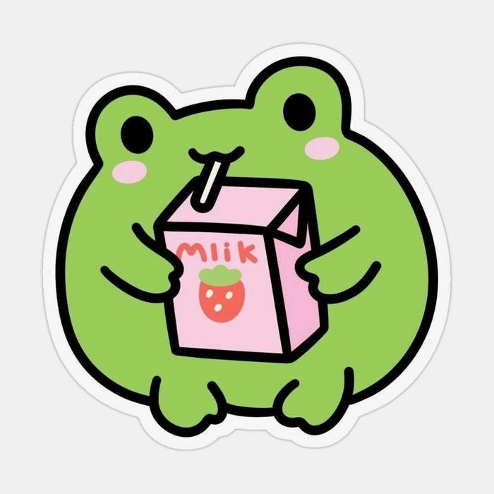 Bức ảnh hình vẽ sticker cute mini cho thiết kế cá nhân