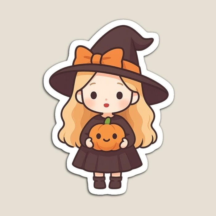 Bức ảnh hình vẽ sticker cute mini phù hợp in nhãn dán