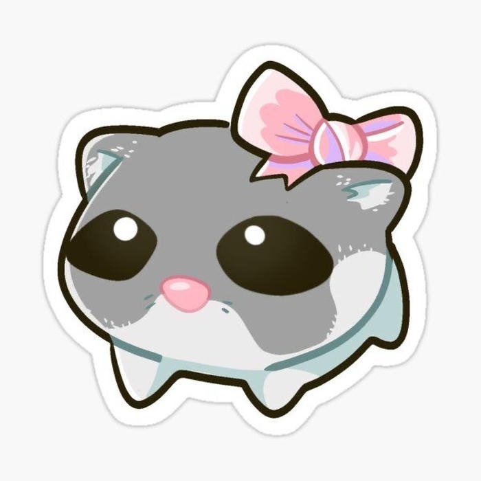 Bức ảnh hình vẽ sticker cute mini phù hợp nhiều mục đích