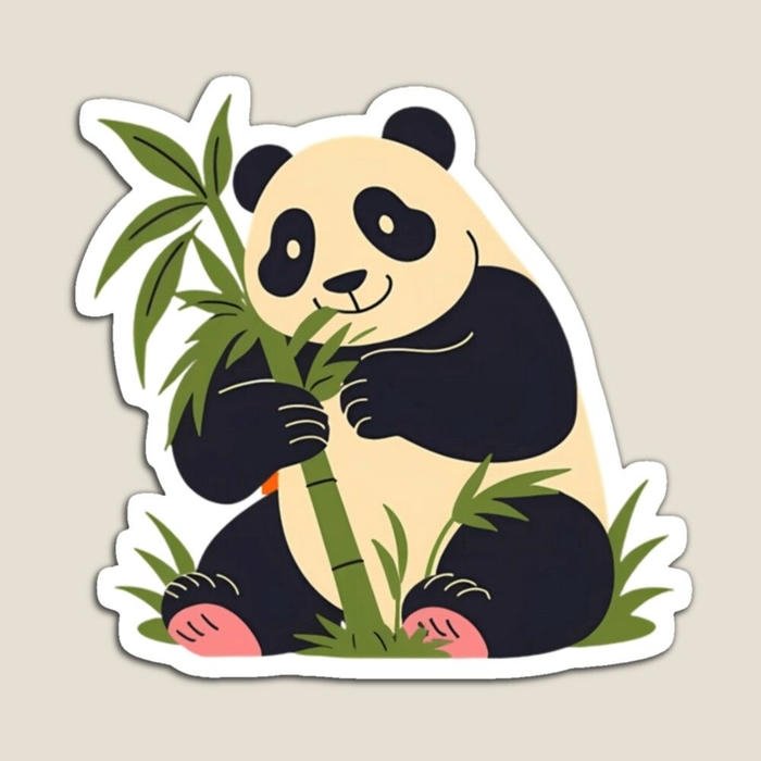Bức ảnh sticker con vật cute dành cho nội dung sáng tạo