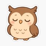 Bức ảnh sticker con vật cute theo chủ đề động vật