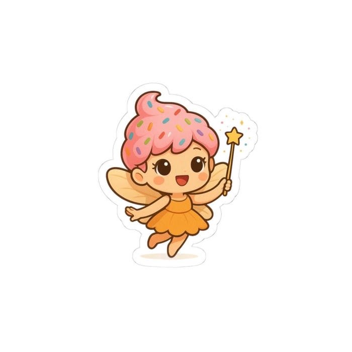 Bức hình vẽ sticker cute mini tạo sự sinh động