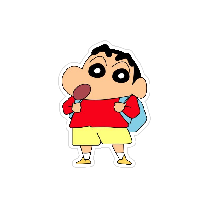 Chọn sticker shin hài để trả lời tin nhắn bạn bè