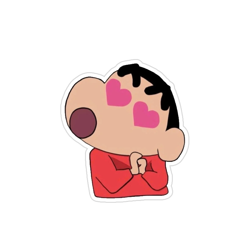 Dùng sticker shin khi nhắn tin trên messenger cực tiện