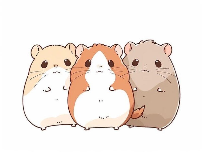 Hamster đáng yêu với biểu cảm tự nhiên đầy sức sống