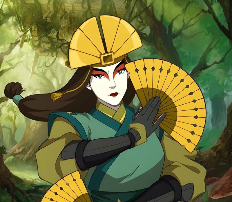 Hình Suki cười tươi với thần thái rạng rỡ