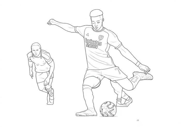 Hình ảnh cầu thủ sút penalty mạnh mẽ
