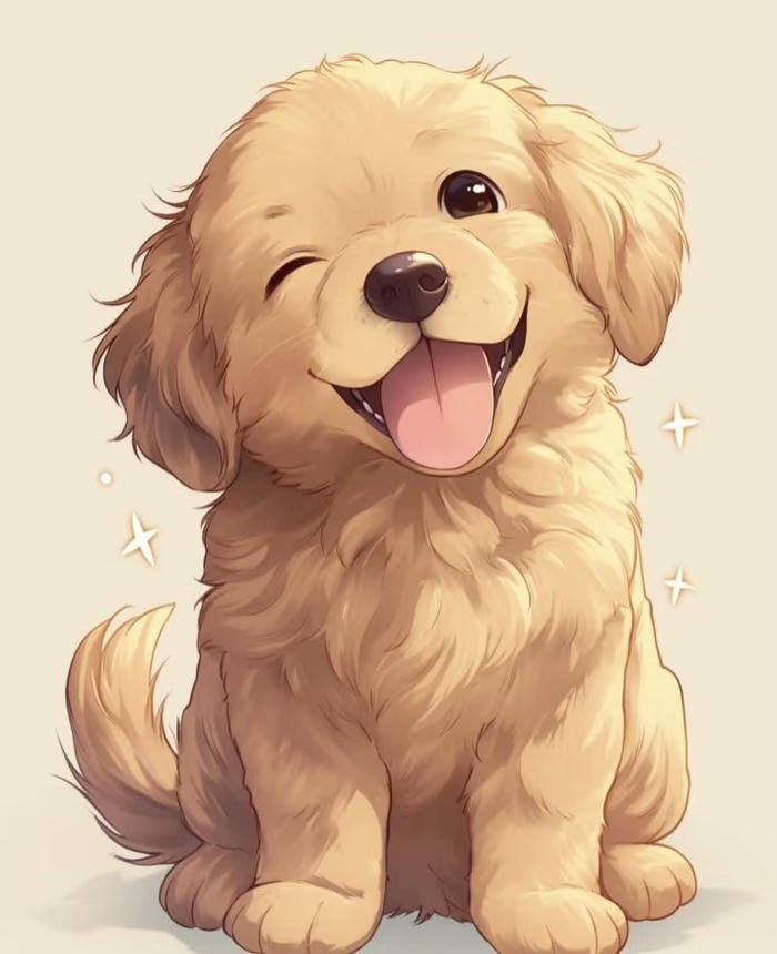 Hình ảnh chó nụ cười vui