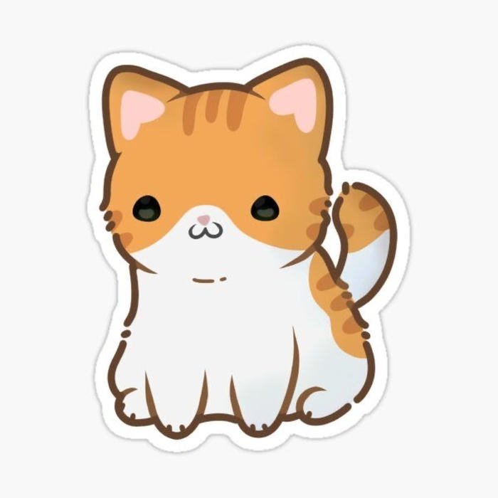 Hình ảnh sticker con vật cute mang tinh thần trẻ trung hình cún con