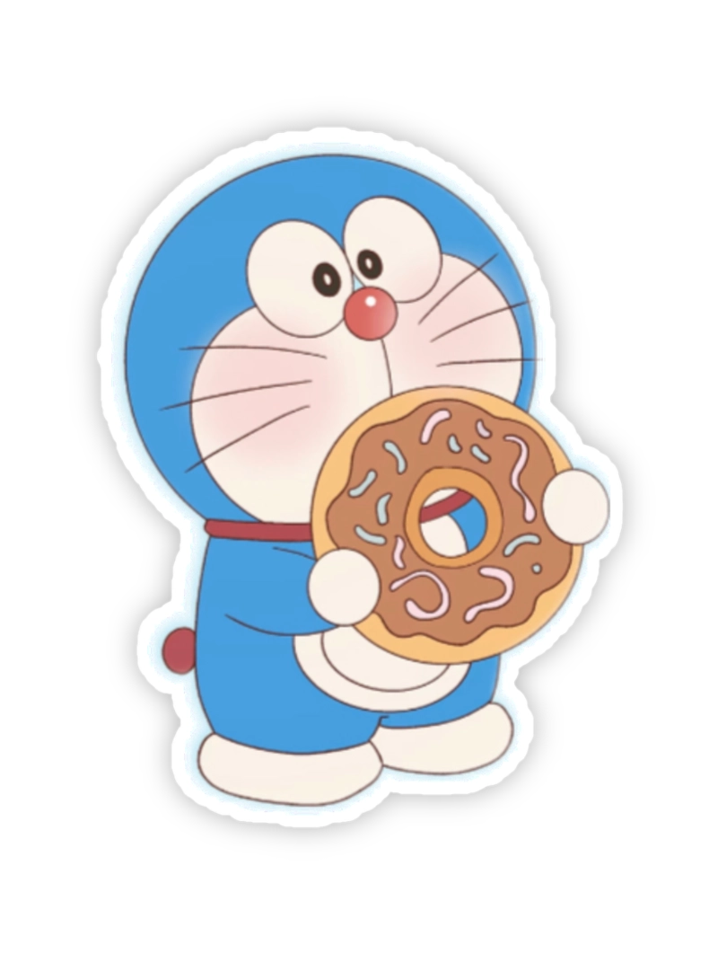 Hình ảnh sticker doraemon phong cách cute đáng yêu