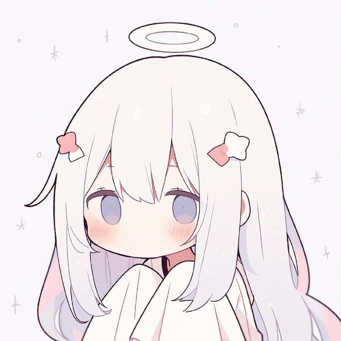 Hình avatar dễ thương chibi hiền hòa
