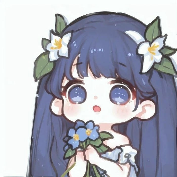 Hình avatar dễ thương chibi tươi sáng