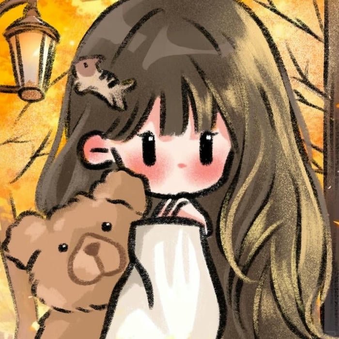 Hình avatar dễ thương chibi xinh xắn
