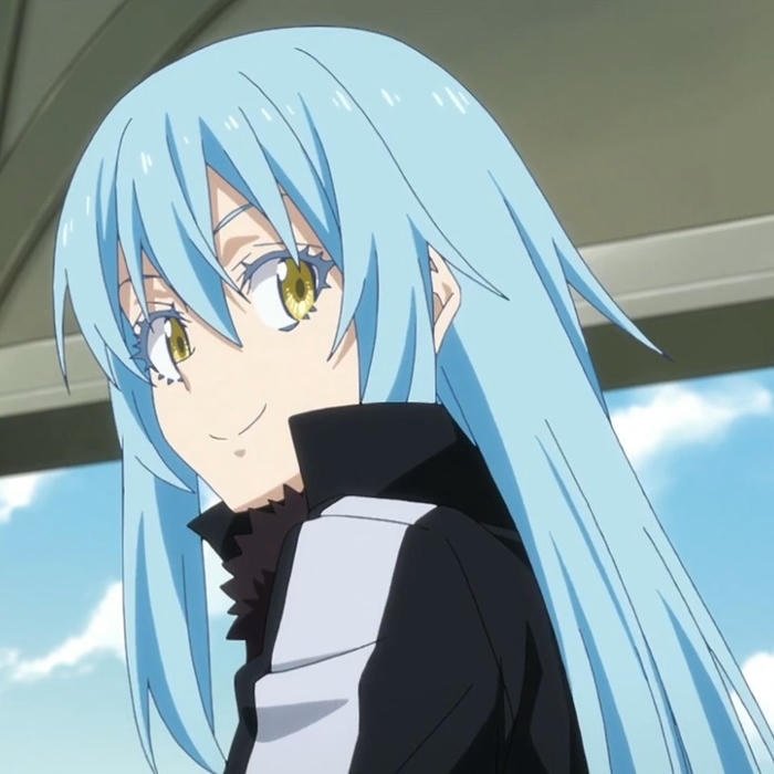 Hình avatar rimuru ánh mắt sáng rõ