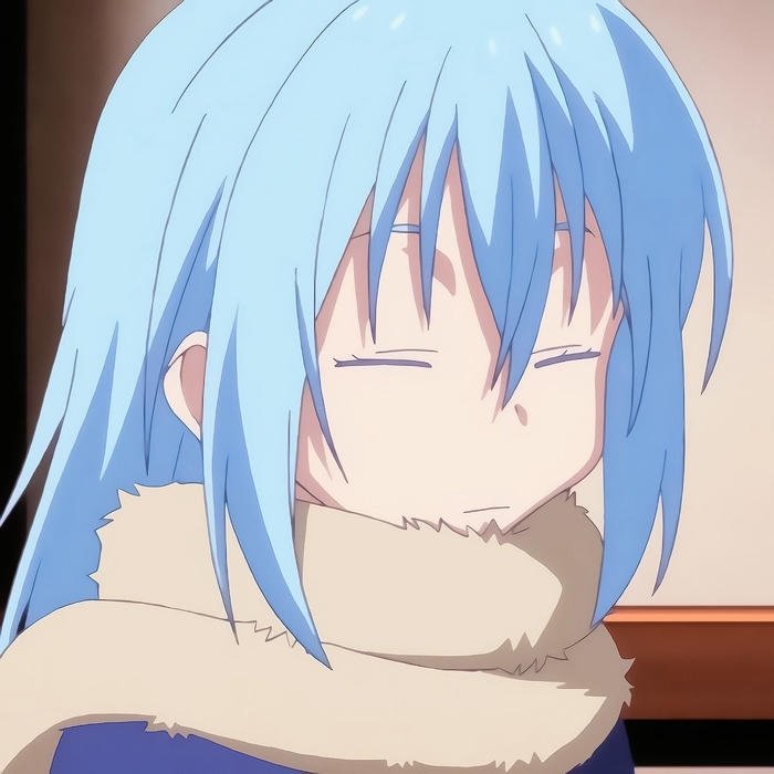 Hình avatar rimuru gương mặt hiền hòa