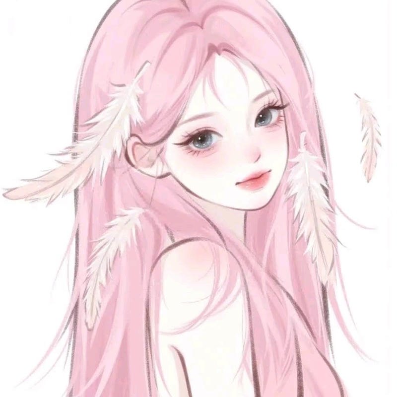 Hình cô gái xinh tóc dài bay nhẹ làm avatar nổi bật