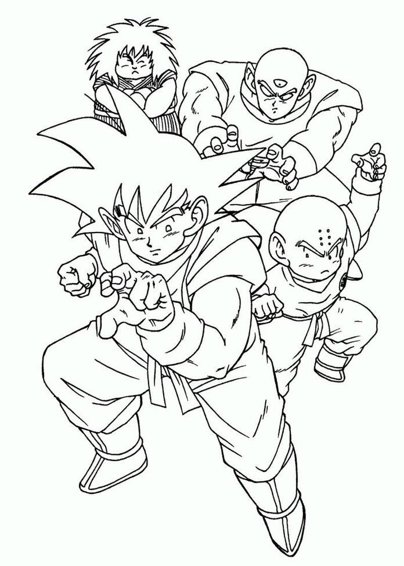 Hình minh họa chiến binh Saiyan phong cách hoạt hình