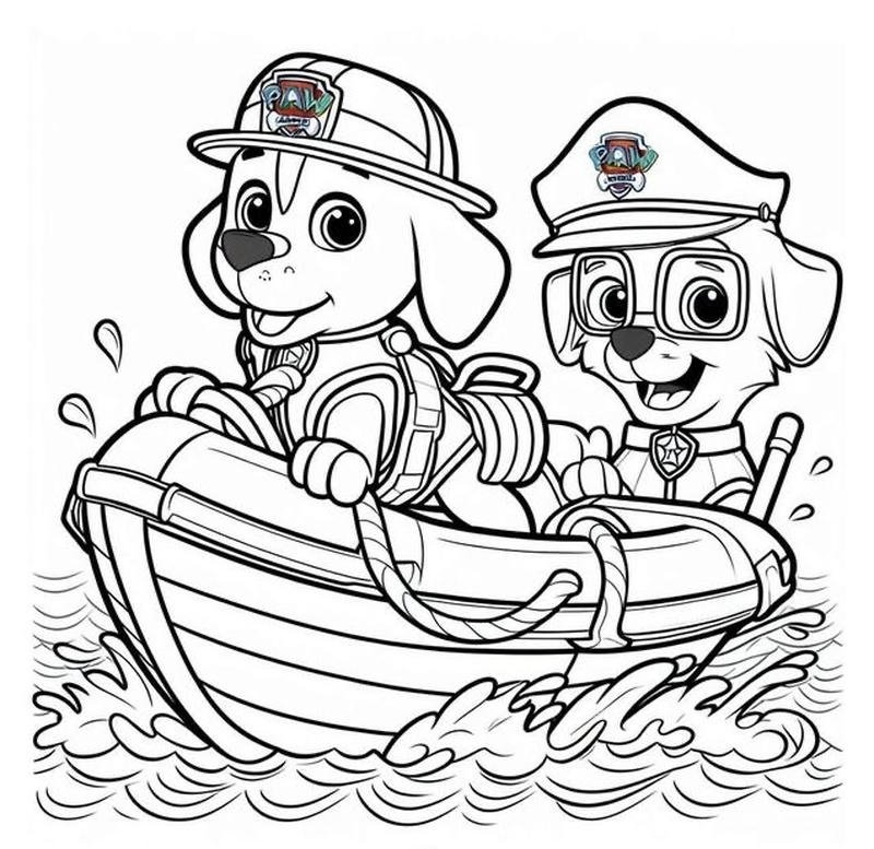 Hình minh họa đội chó cứu hộ Paw Patrol