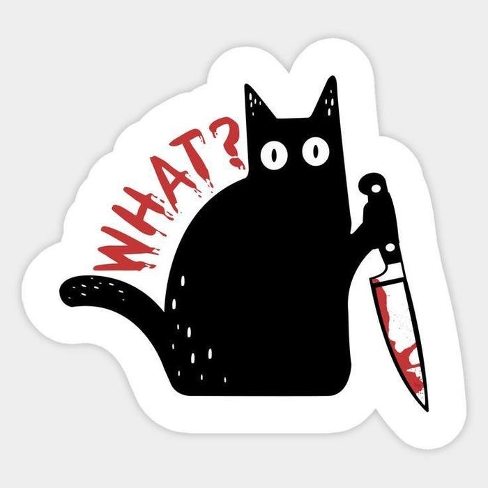 Hình sticker mèo tạo cảm giác gần gũi