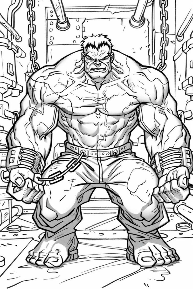 Hình vẽ Hulk hoạt hình làm ảnh đại diện