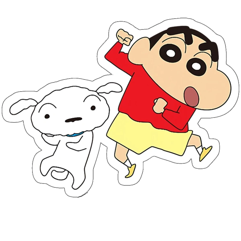 Nhãn dán cu shin với tạo hình chibi dễ thương vui nhộn