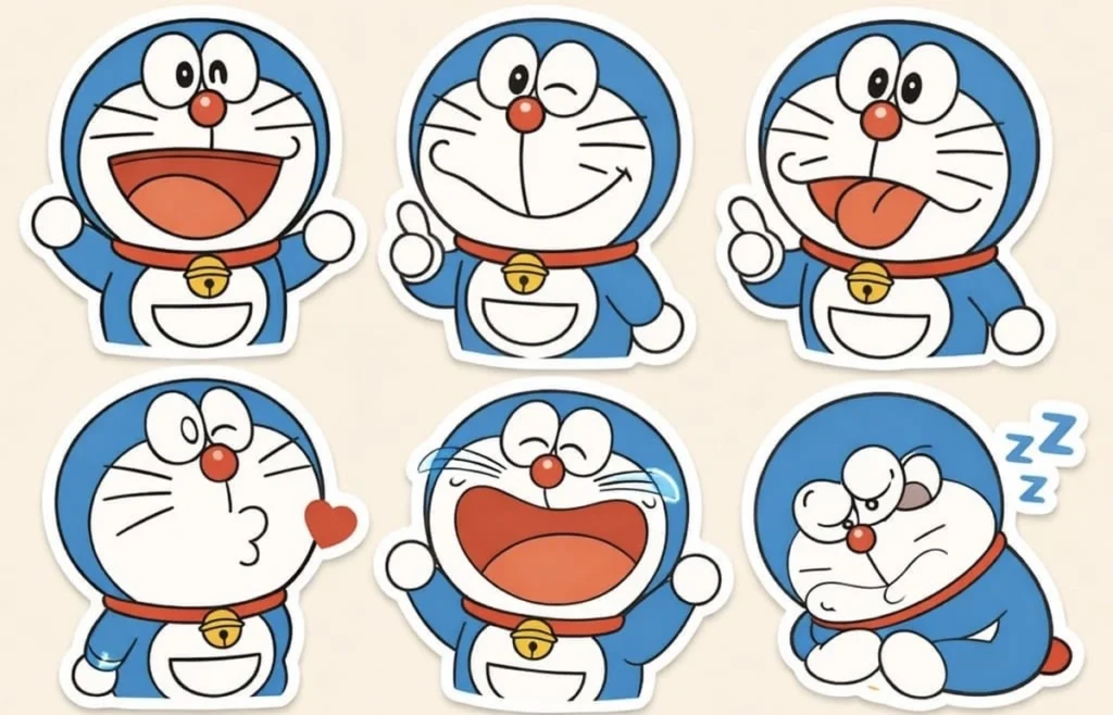 Sticker doraemon thumbnail