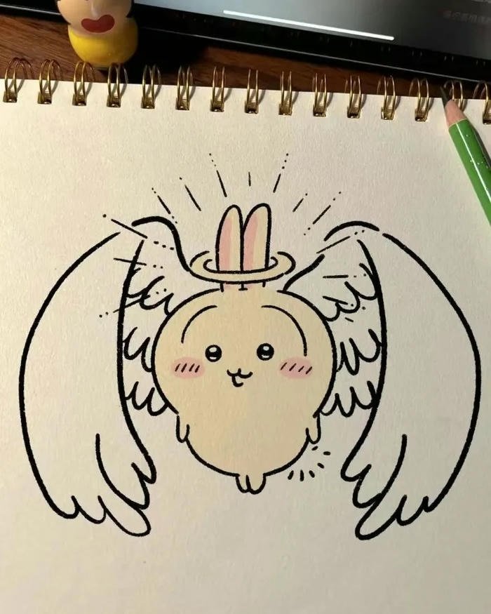 Tranh anime cute mang nét dễ mến