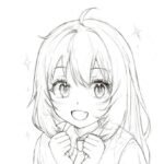 Tranh vẽ anime cute sinh động tự nhiên