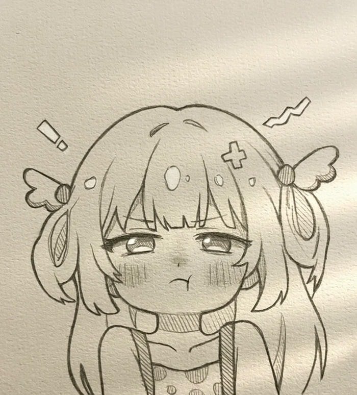 Vẽ tranh phong cách anime cute ngộ nghĩnh