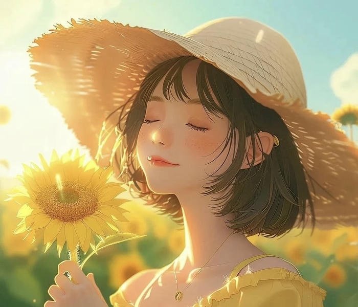 ảnh avatar hoa hướng dương tự nhiên