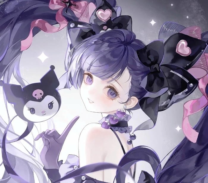 ảnh avatar kuromi dễ thương