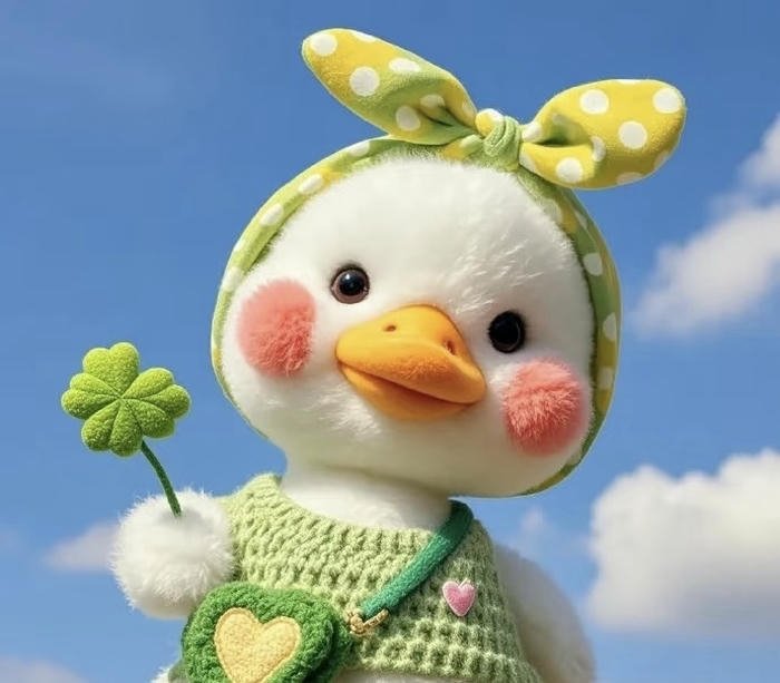 ảnh avatar vịt cute đẹp hài hòa