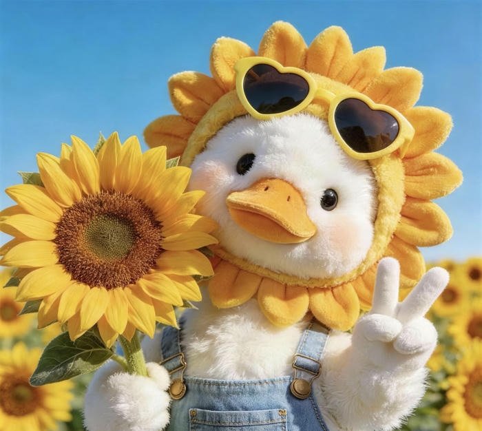 ảnh avatar vịt cute xinh đẹp