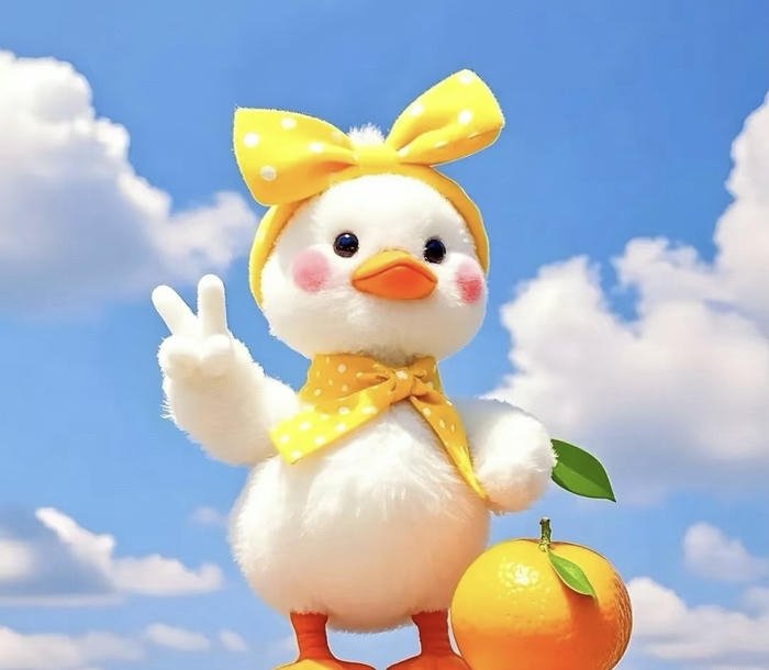 ảnh hình avatar vịt cute đẹp