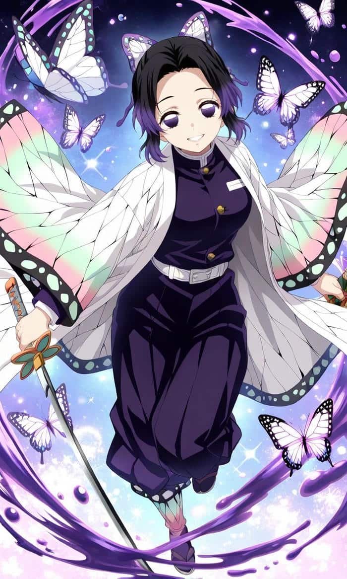 avatar shinobu thần thái nổi bật