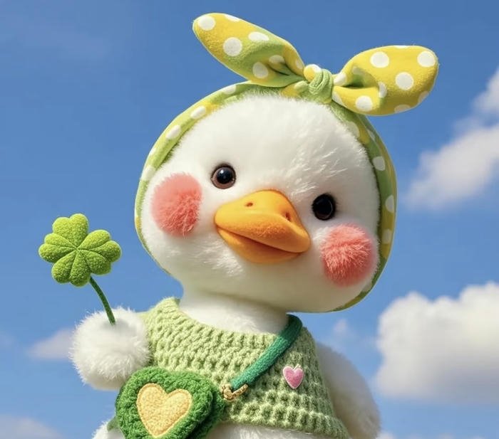 avatar vịt cute tạo hình xinh