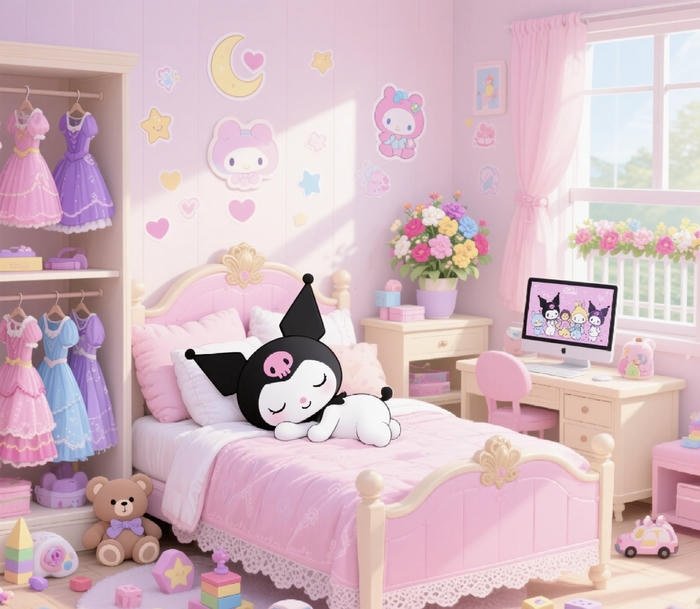 bức ảnh avatar kuromi phong cách cute