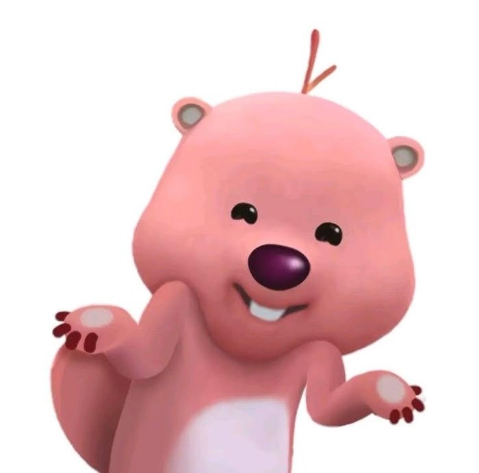 bức ảnh avatar loopy gương mặt ngây thơ