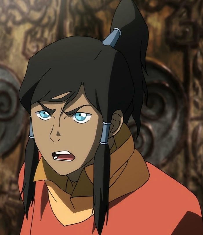 hình ảnh avatar Korra ánh mắt quyết liệt