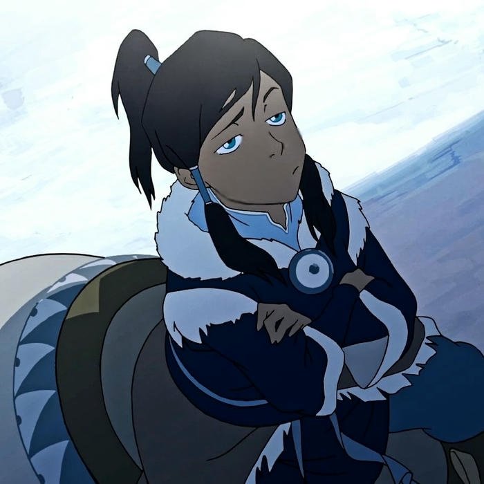 hình ảnh avatar Korra da nâu đồng khỏe