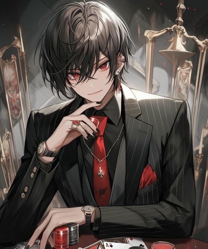 hình ảnh avatar anime cool mái che mắt
