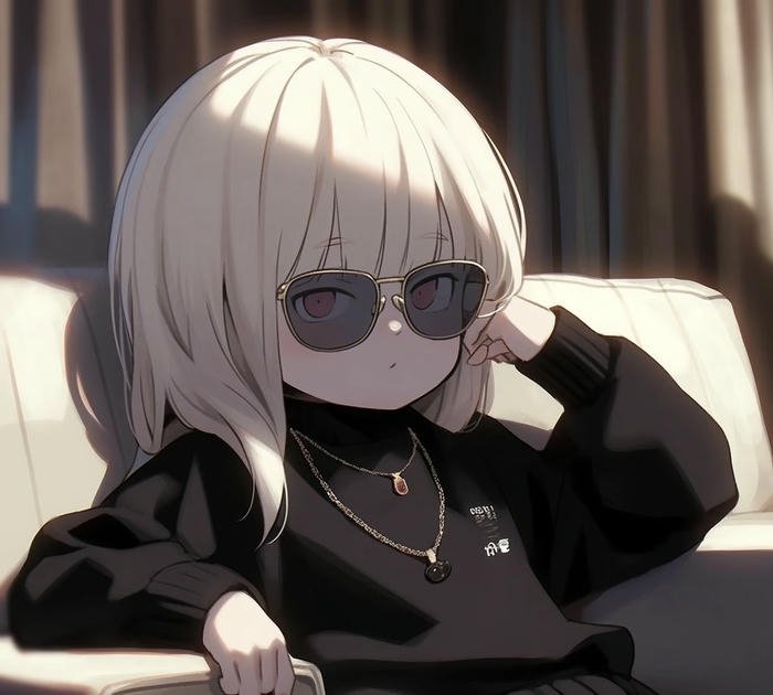 hình ảnh avatar anime cool tay áo dài