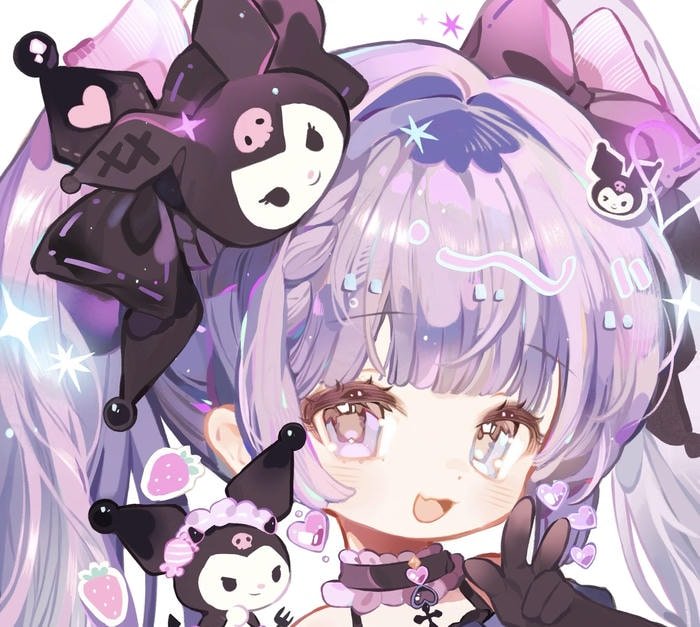 hình ảnh avatar kuromi dễ nhìn