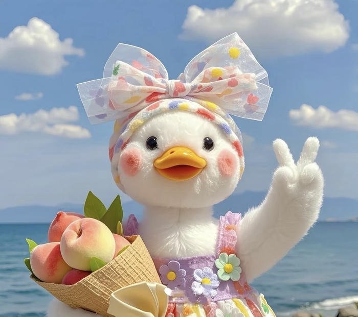 hình ảnh avatar vịt cute dễ thương
